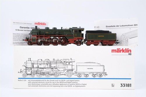 Märklin 33181 dampflok - h0,