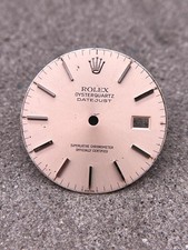 #1665 ORIGINAL ROLEX DATEJUST OYSTERQUARTZ 17000 17010 ZIFFERBLATT DIAL SILBER
