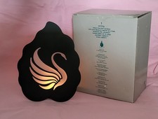 Teelicht Schwan Wand