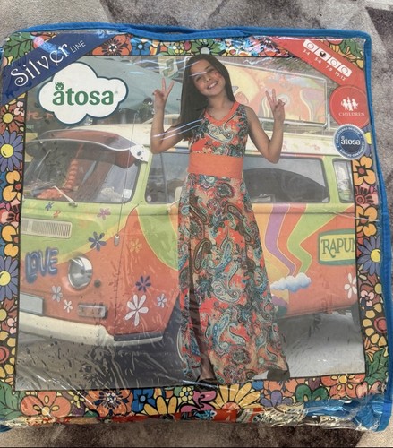 Hippie flower power kostüm - hippie,