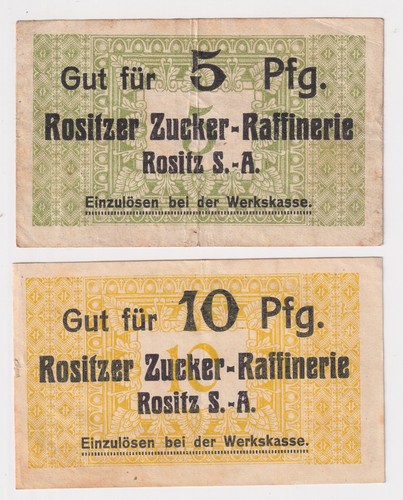 Banknoten notgeld rositzer - 2,