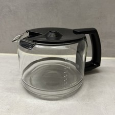 Original Krups Kaffeekanne Ersatzkanne Glas Kunststoff schwarz für 10 Tassen