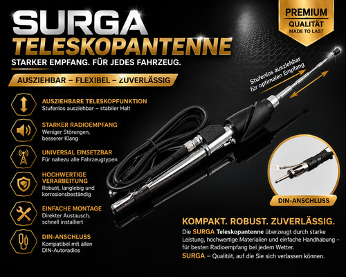 Antenne für kotflügel - antenne,
