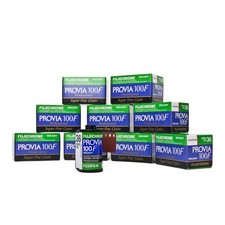 10x Fuji Provia 100 F 135-36
