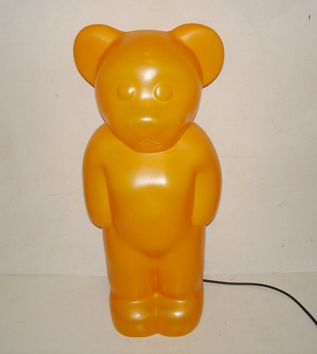 Lumibär lampe 58cm orange - lumibär,