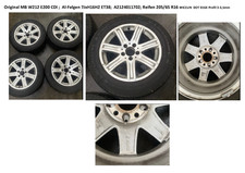 4x Orig. Mercedes E-Klasse