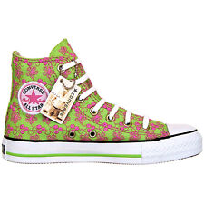 Converse Chucks 37 Flowers Grün HI All Star Chuck Taylor 1U485 Limited Edition