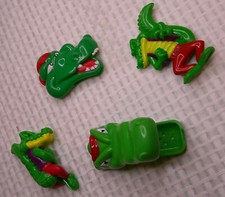 RARITÄT KELLOGG'S 4 Krokodile
