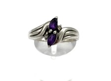 925 silberring amethysten - silberring,,