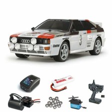 Tamiya Audi Quattro A2 1/10 4WD TT-02 Brushless Komplettset #300058667BLSET