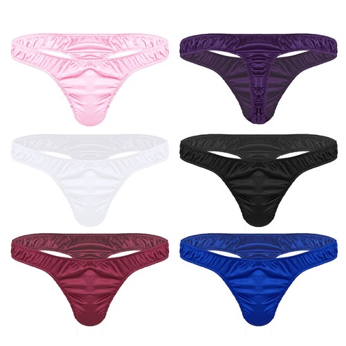 Herren glanz rüschen slip - glanz,