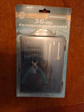 36 tlg, Feinmechanikersatz Brüder Mannesmann Werkzeuge