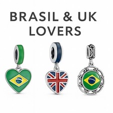 S925 Reines Silber Charm Bead für Armband Nelly Castro Trip Lovers Collection