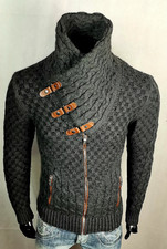 LEIF NELSON STRICK JACKE SWEATJACKE WINTER DICK RARE INDIGO VINTAGE COAT VSCT S