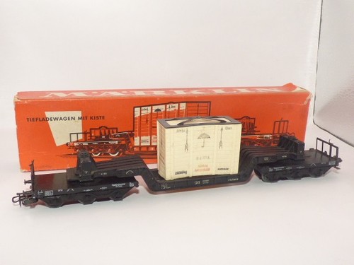Märklin 4618 tiefladewagen - märklin,