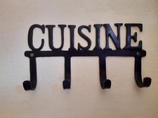 Küchentuchhalter / Handtuchhalter aus Metall / Eisen, 23 x 12 cm