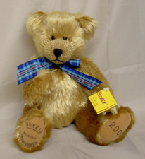 Teddy 2000 * 23 cm * Goldbrauner Teddy-Bär * wie Neu