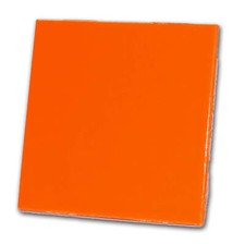 Mosaikfliese 10x10cm x 4mm, orange