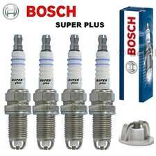 4x FLR8LDCU+ SUPER PLUS Zündkerzen AUDI A4 A6 B6/B7/C5 DAIHATSU CUORE TREVIS YRV