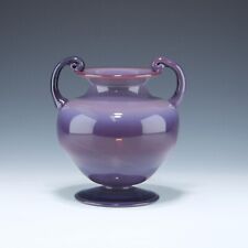 Kratervase aus violettem Glas - wohl 1970er Jahre