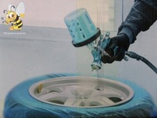 NEU Felgenlackierschutzfolie 4 Stück Schutzfolie Abdeckfolie für Felgen TOP #360