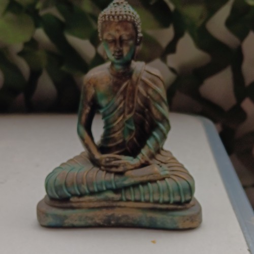 Buddha figur sitzend kupfer - buddha, sitzend,