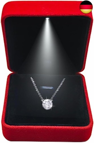 Halskettenbox mit led licht - halskettenbox,