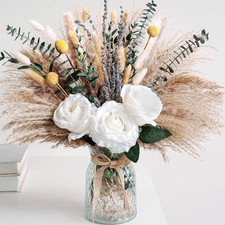 Faux Flower Arrangement with