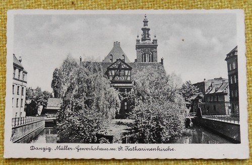 Ansichtskarte danzig gdansk - ansichtskarte, danzig/gdansk
