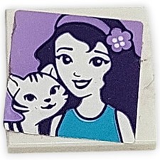 Lego Friends Emma Portrait