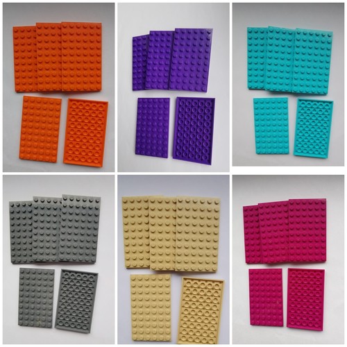Lego stück platten 6x10 - ,