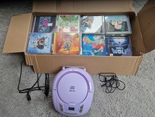 CD Player + Ca 50 Kinder CDs mit Radio