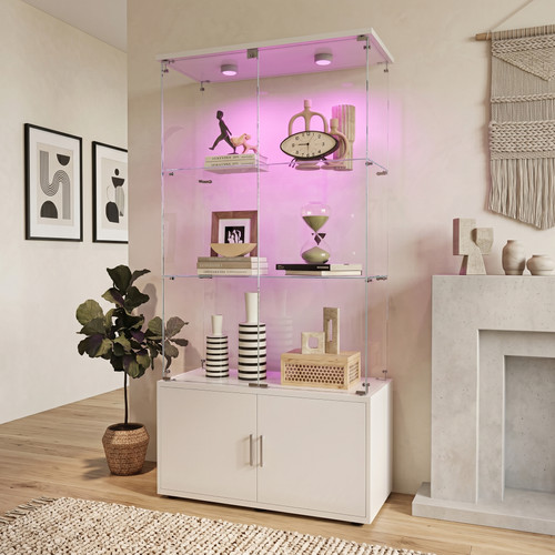 Glasvitrine 164x78x35 regal - 164x78x35,