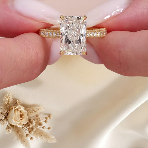 Diamant ehering 18k gelbgold - ehering,