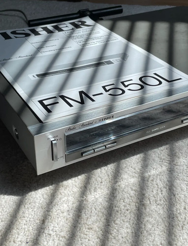 Fisher 550l mw fm - lw/,