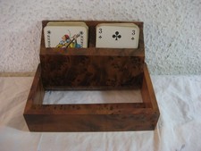 Skat Karten Spiel in Holz Box