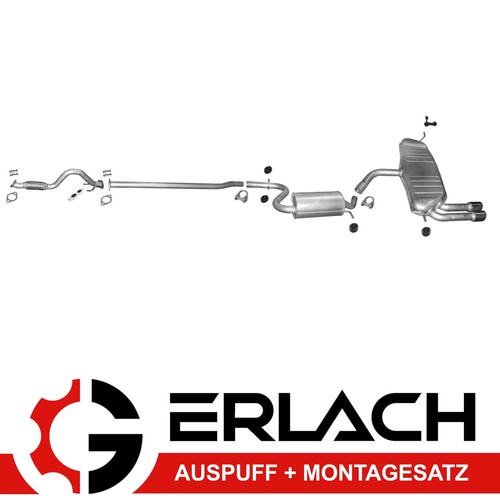 Auspuff für audi - audi, a3