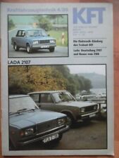 KFT KRAFTFAHRZEUGTECHNIK 4 - 1986 Lada 2107 Bastei QEK-Aero Corsa Typ. Aro 240 A