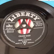 7” Eddie Cochran- Sittin’