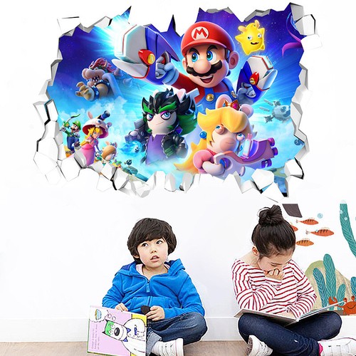 Super mario wandtattoos - 3d,