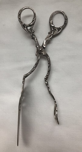 Gebäckzange echt silber 800 - echt,