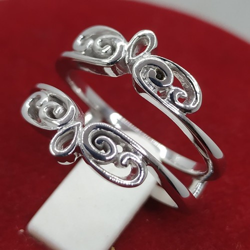 14k weiß vergoldet silber - weiß,