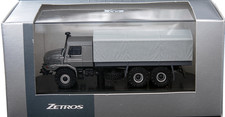 Herpa (Cursor-Renner Werbemodell) Mercedes-Benz Zetros  6x6 Vitrine+ OVP 