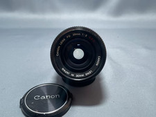 Canon FD 28mm f2 S.S.C