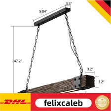 37,4'' Bauernhaus Rustikal LED