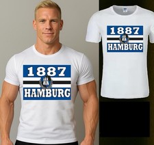 T-Shirt HSV in Weiß