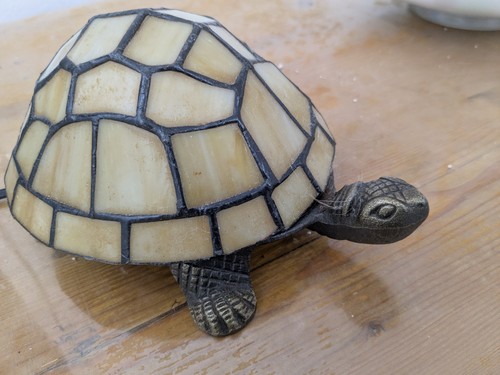 Tiffany lampe schildkröte - tiffany,
