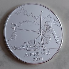 Münze Medaille 2010