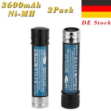 2x 3600mAh 3.6V Ni-MH Akku für Black & Decker VP100 VP130 VP600 VP230 151995-02