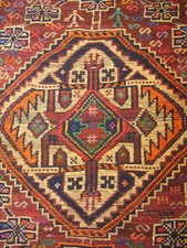 ANTIK ADLER KELIM KAUKASUS SUMAKH TECHNIK